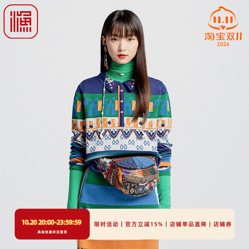 渔服饰针织衫女2024新款