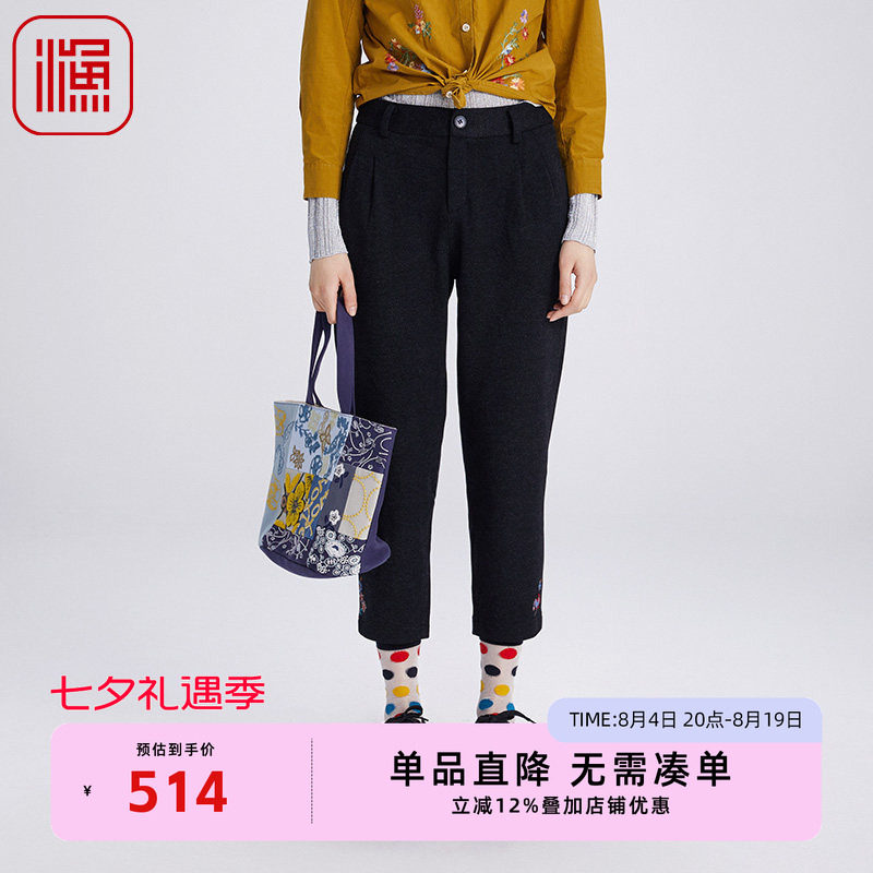 渔牌女装裤子渔牌冬季FGGD62