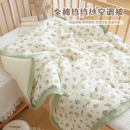 新生婴儿被子纯棉纱布宝宝秋冬加厚盖被幼儿园儿童四季通用空调被