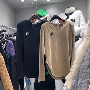 胖MM秋冬装新款加厚打底衫上衣大码女装2-300斤磨毛内搭长袖T恤潮