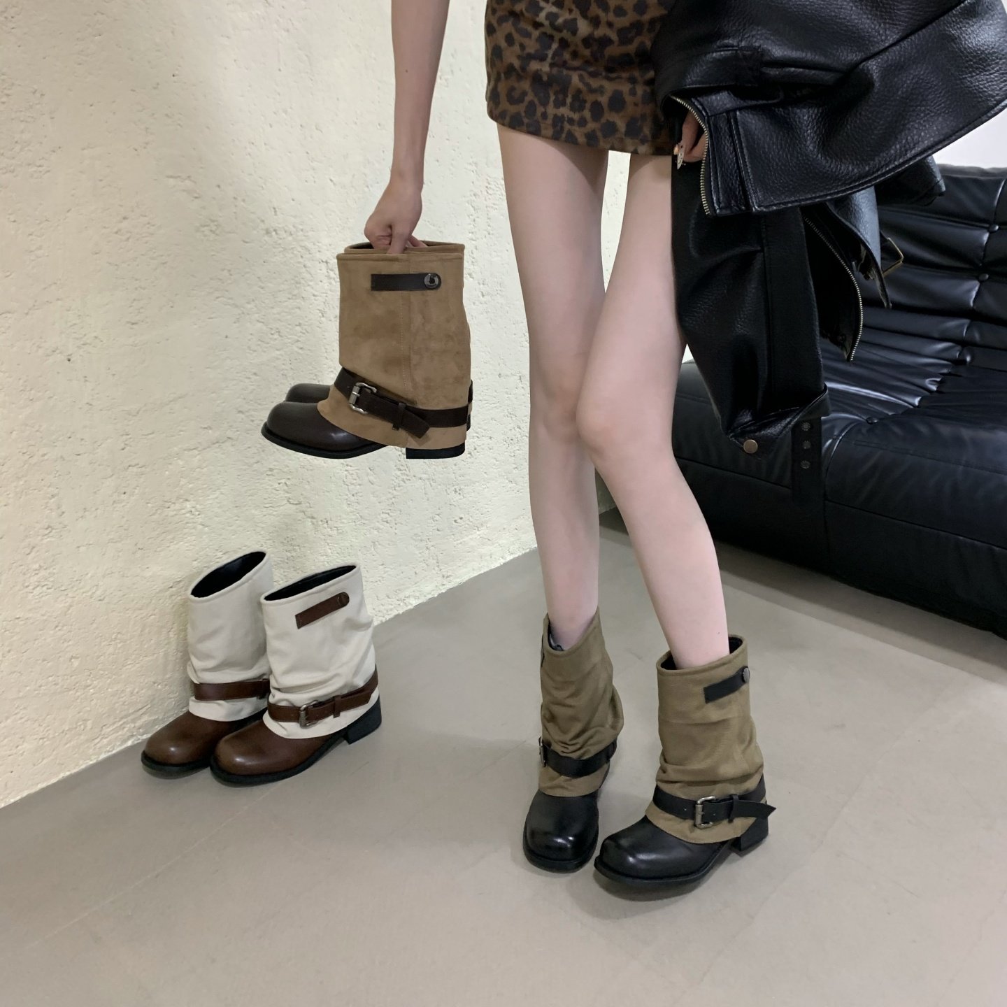 ALILOVERS爆款欧美风皮