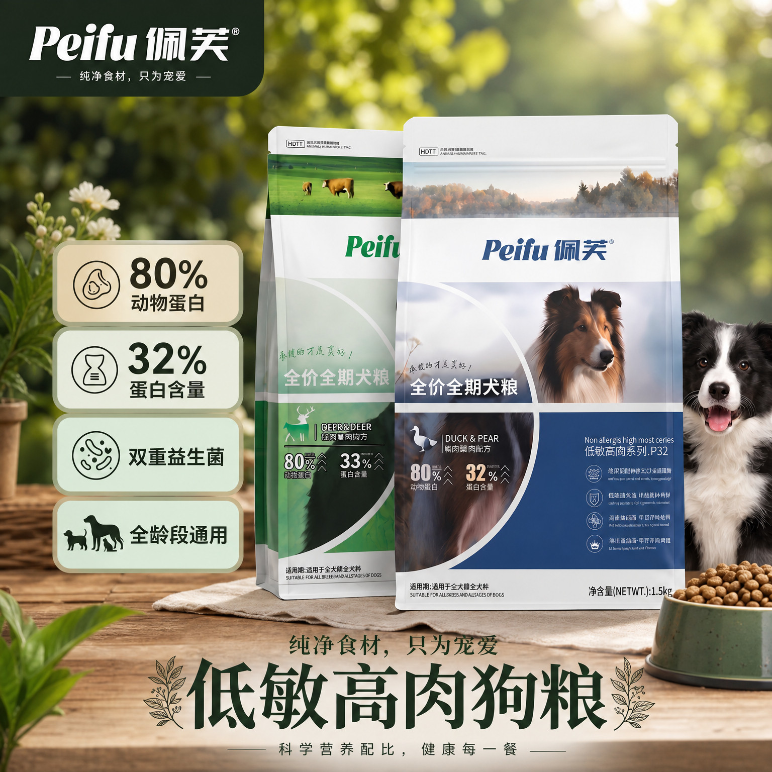 佩芙全价全期通用型狗粮