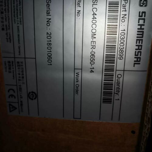 议价SLC440COM-ER-0650-14 安全光幕感测器 SLC440COM-ER-0650-14