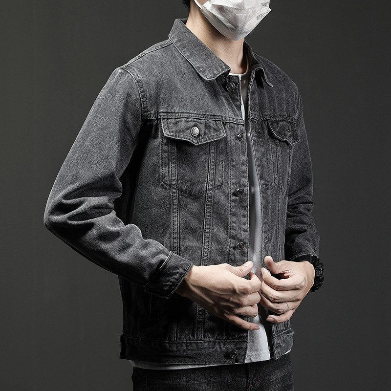 2021春秋季牛仔外套男韩版潮流秋装青年男生夹克帅气JK9016-p70,男装夹克,星座1006