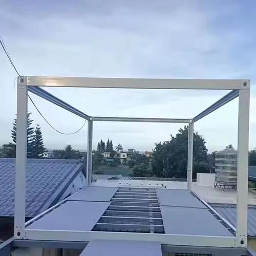 集装箱框架镀锌钢家用房屋集装箱现代模块化家庭客厅集装箱框架