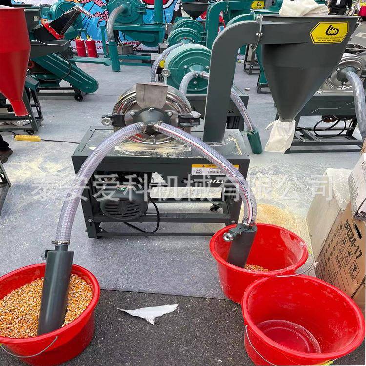 双吸粮食粉碎机玉米大豆小麦磨面家用粉碎机面粉房适用现货直供