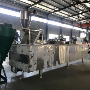 大豆挤压膨化颗粒机提供基础配方狗粮机玉米片膨化机生产线
