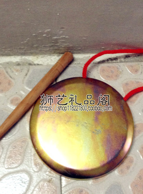 儿童鼓棒实木小铁锣镲拔鼓槌醒狮