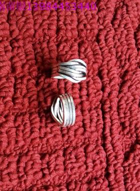 满99包邮贵州新款绞丝工艺品苗银