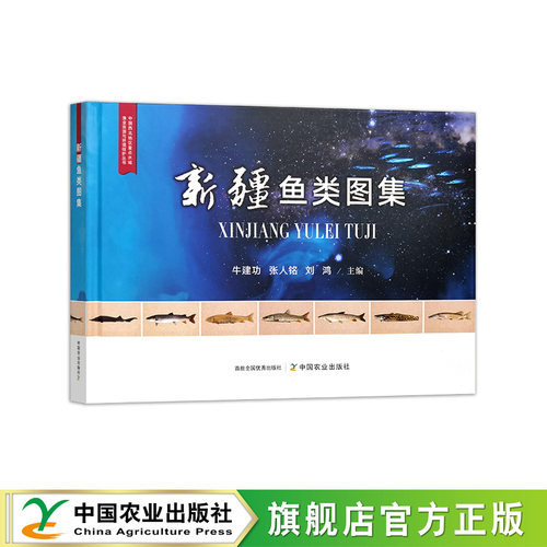 新疆鱼类图集（中国西北地区重点水域渔业资源与环境保护丛书）321939 牛建功,张人铭,刘鸿 2024.12