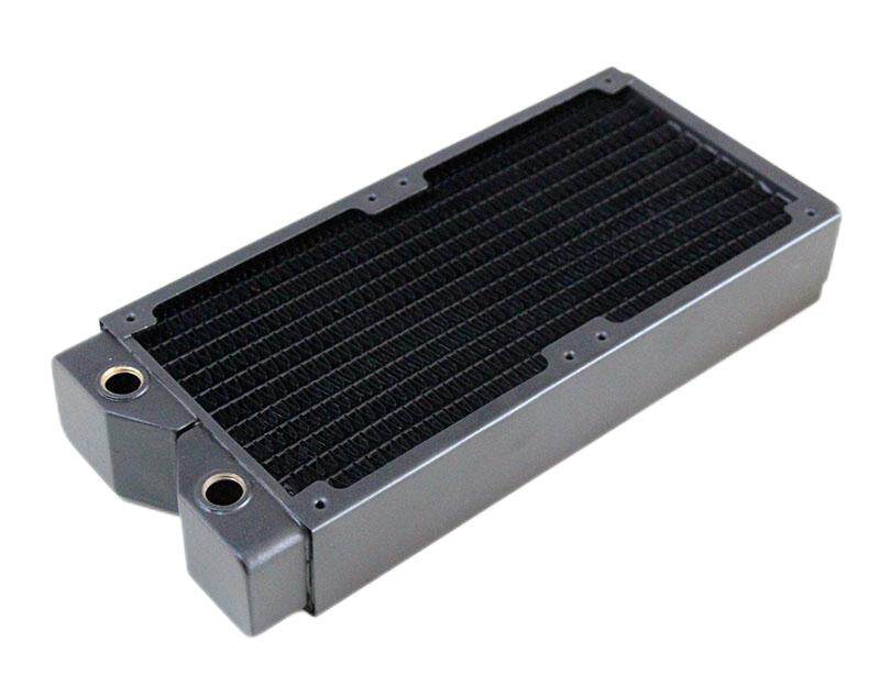 45MM THICK 240 360 PURE COPPER WATER RADIATOR RADIATOR HEAT EXCHANGER WATER FLOW RADIATOR