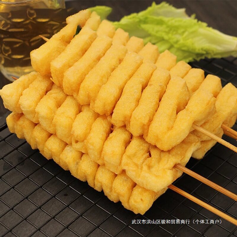 兰花干豆制品豆排豆腐串麻辣烫关东煮火锅烧烤串串香干货商用食品