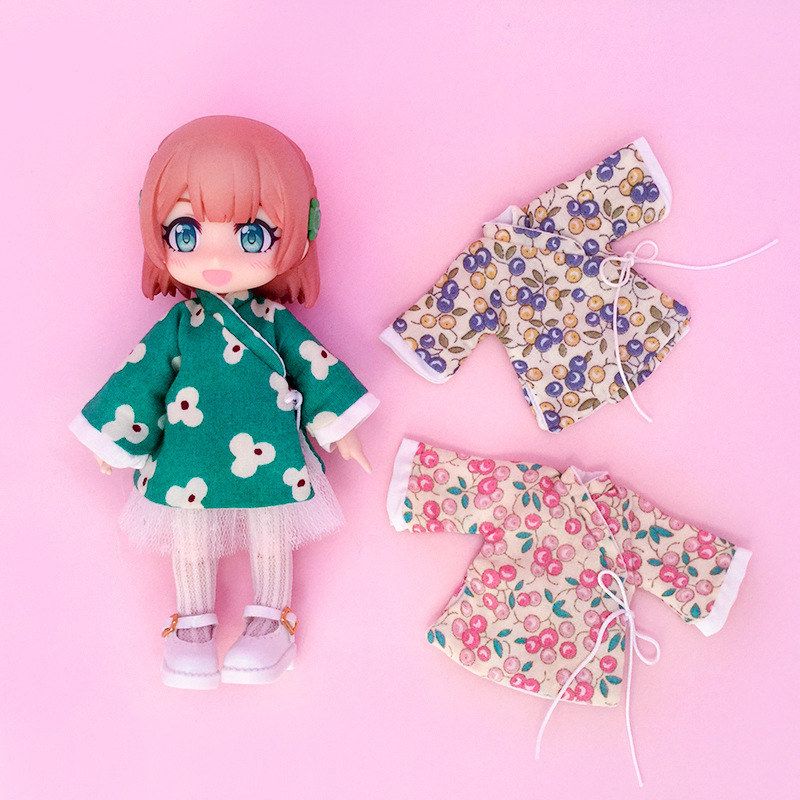 ob11娃衣bjd古风上衣阿巳2.0袄裙