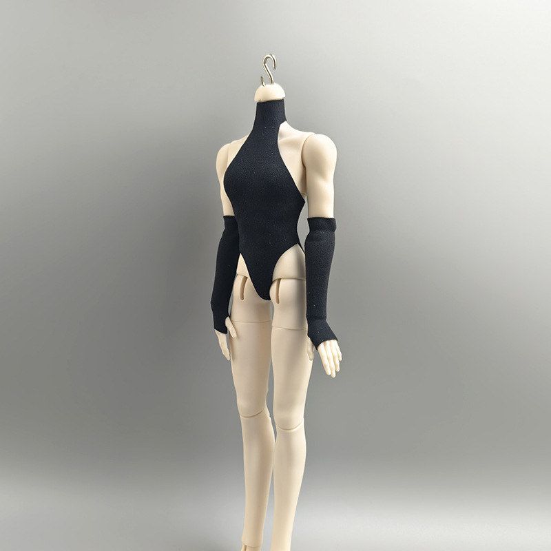 特六BJD不染色高领连体泳衣30CM娃衣6分阿巳多色高弹性感兵人衣服