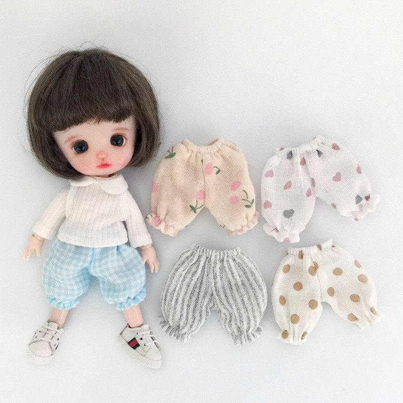 ob11娃衣休闲打底裤12分南瓜裤