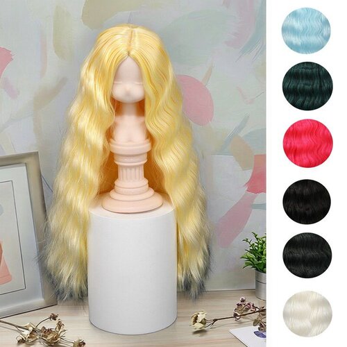 雾岛 BJD/SD娃娃假发 3分4分6分 MDD柔软丝手工卷假毛假发头套