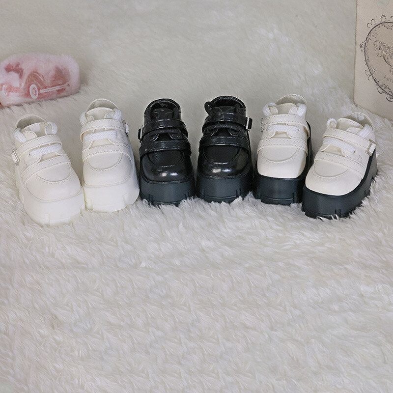 四分bjd娃娃鞋子休闲百搭通用sd女娃鞋换装4分玩偶熊妹增高鞋子
