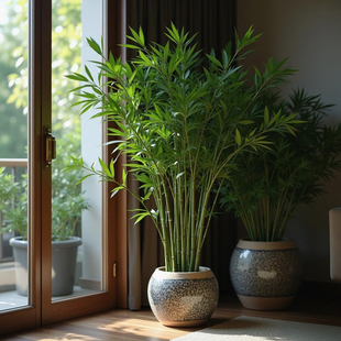 箬竹子苗不需要阳光的盆栽矮化绿植名贵中式茶室内外客厅喜阴耐阴