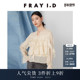 百搭圆领微透荷叶边系带衬衫 FRAY I.D秋冬时尚 FWFB244141