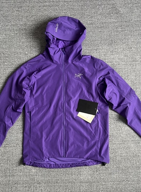 正品始祖鸟Arcteryx Solano Hoody纯色长袖连帽抓绒夹克外套男款