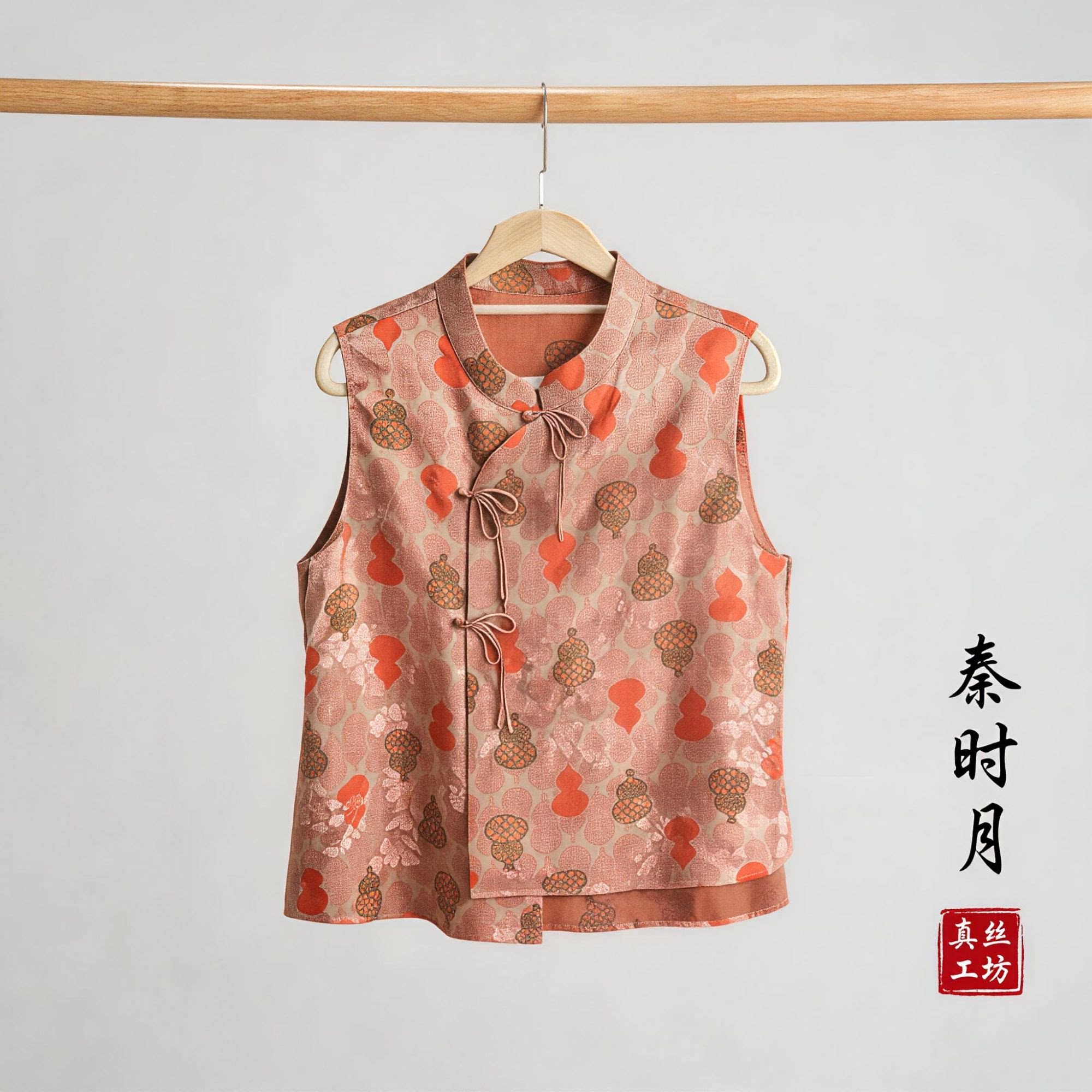 【非遗工艺】香云纱三粒扣