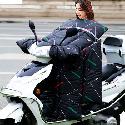 适用新大洲踏板摩托车挡风被冬季