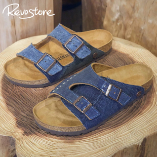 Birkenstock Zurich Arizona Boro 拼布 刺子绣 男凉鞋休闲拖鞋