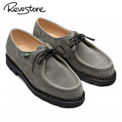 Paraboot麂皮复古低帮男鞋德比鞋