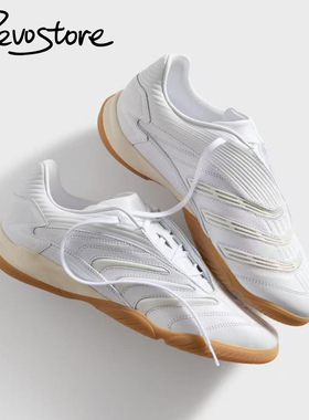 Kith x adidas Predator Sala 复古低帮男女足球鞋系带休闲运动鞋