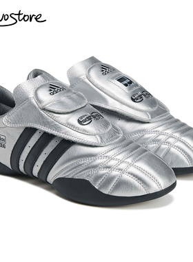 Brain Dead x adidas Techwondo 复古低帮男女薄底一脚蹬运动鞋