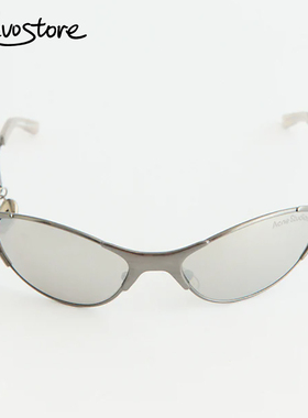 AcneStudios复古金属男女墨镜