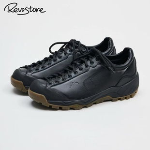 Diemme Movida 皮革复古低帮男越野徒步登山跑步鞋休闲系带运动鞋