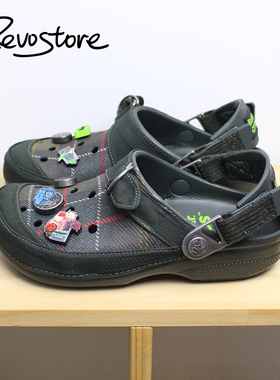 Crocs x Barbour Classic RO Clog 户外男女洞洞鞋凉鞋运动拖鞋