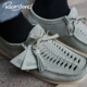 休闲系带运动袋鼠鞋 Clarks 复古编织风 低帮男鞋 Wallabee Weave