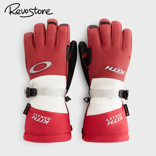 Gloves Kith Gauntlet Oakley 山羊皮防水男女户外运动滑雪手套