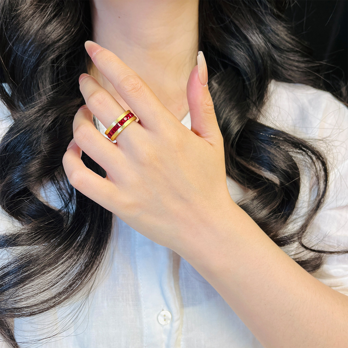 培育红宝石戒指蓝宝石戒指鸽血红纯手工戒指原创珠宝私人专属珠宝,珠宝/钻石/翡翠,手饰,淘宝优惠券,粉丝福利购,淘宝优惠卷