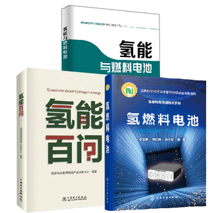 氢燃料电池 氢能利用关键技术系列 全3册 氢能与燃料电池制氢技术制氢方法新能源技术氢能储运技术制氢工艺能源研究 氢能百问