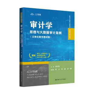 社正版 审计学：原理与大数据审计案例 唐雪松中国人民大学出版 高等学校新文科教材·大数据与财会系列 书籍 立体化数字教材版