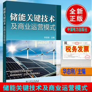 正版 储能关键技术及商业运营模式 华志刚著 工业技术 电工技术 电工基础理论 书籍 中国电力出版社