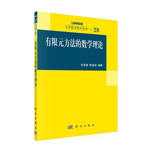 大学数学科学丛书28:有限元方法的数学理论 杜其奎,陈金如科学出版社