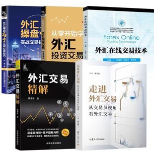 财富增值版 走进外汇交易 外汇在线交易技术 外汇 从零开始学外汇投资交易 外汇交易精解 盘高手实战交易技巧 全5册