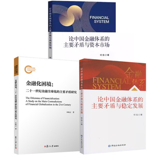 【全3册】论中国金融体系的主要矛盾与资本市场+稳定发展+金融化困境 现代金融学理论另类投资中国资本市场量化投资