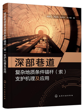 正版书籍 深部巷道复杂地质条件锚杆（索）支护机理及应用 吴德义、李永杨、刘杭杭、吴少璟  著化学工业出版社9787122399557 68.0
