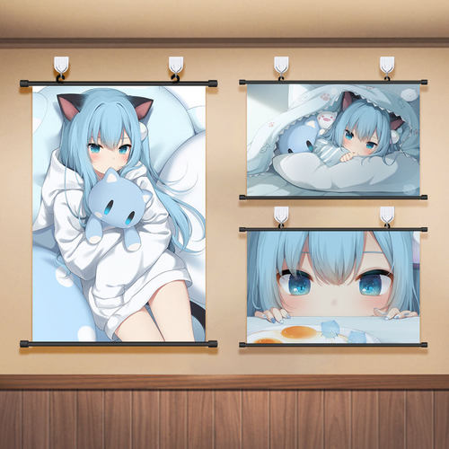 动漫二次元萝莉装饰挂画宿舍海报