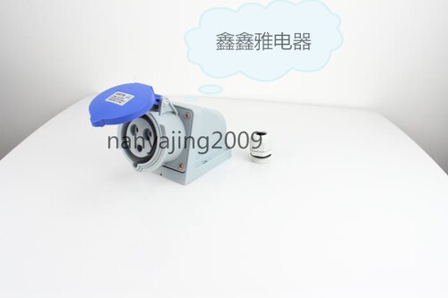 工业插座防水插头插座防爆插座16A3芯/32A 单相三线220-250V 2P+E
