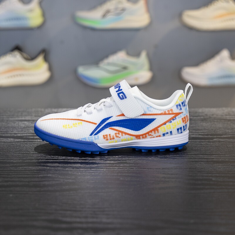 李宁童鞋足球鞋2025夏季新款男小大童疾影3专业比赛训练鞋YKGV004