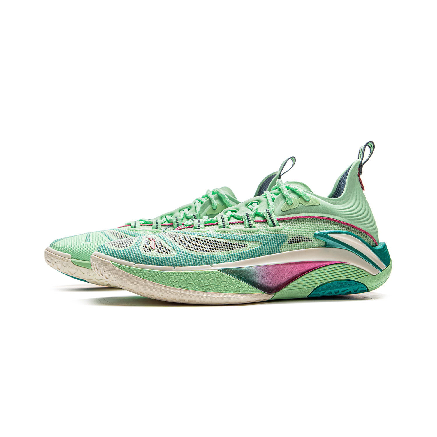 李宁篮球鞋男子反伍追猎1 Super轻量高回弹稳定篮球外场鞋ABFV007