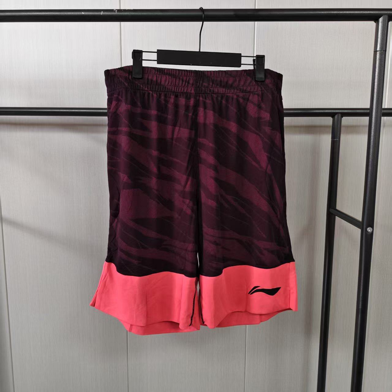 《购买前看详情B品》李宁球裤短裤男款舒适休闲户外运动裤AAPN411