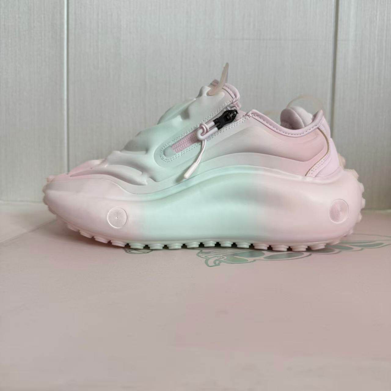 (鞋盒破损)李宁秀款盘古Flow防滑耐磨回弹气囊鞋底男鞋AZGS069