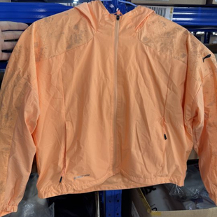 李宁跑步系列女子简约运动宽松轻薄休闲风衣外套AFDU050